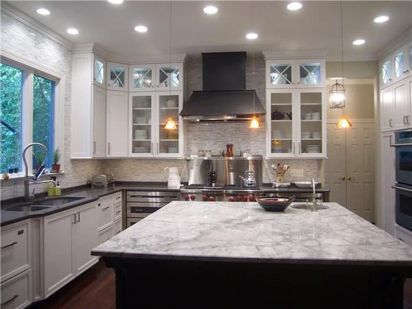 white fantasy granite countertops slab for kitchen