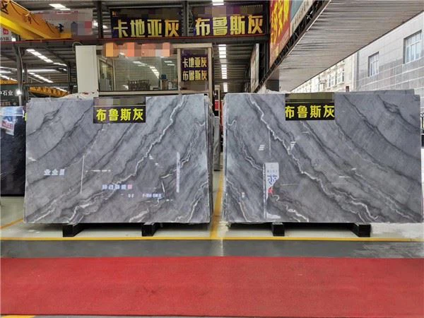 Beautiful Grey Marble Slabs