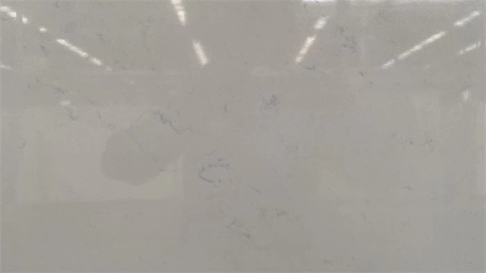 carrara mist quartz countertops polished