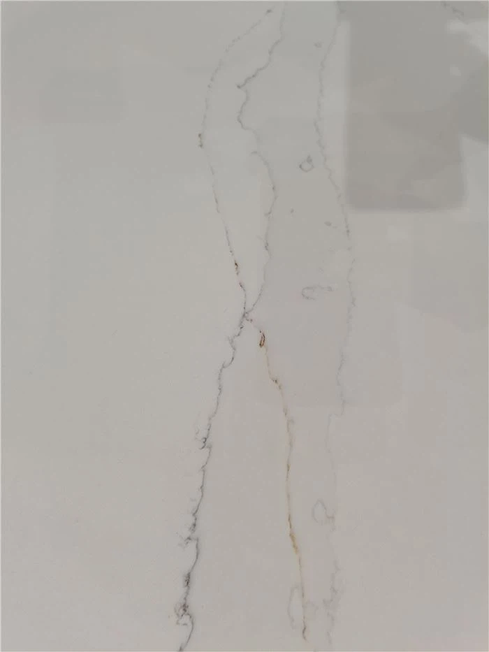 eternal calacatta gold quartz  polished slab
