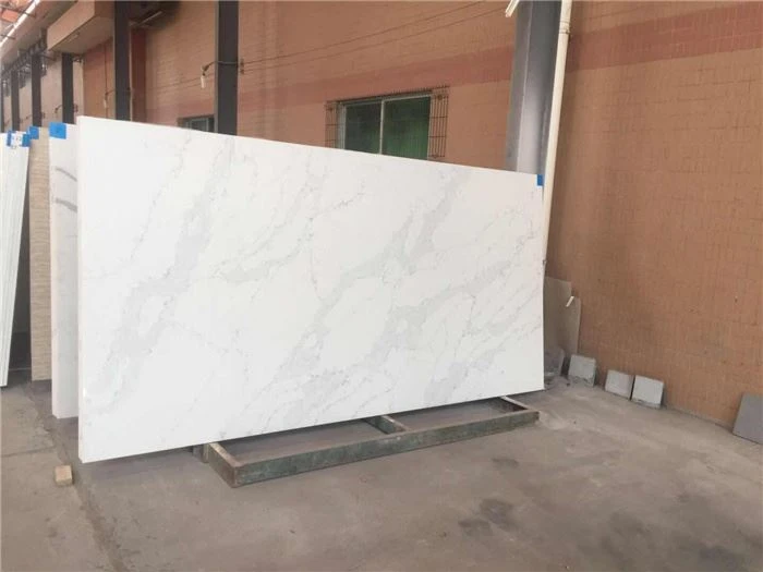 luxor calacatta quartz bathroom top
