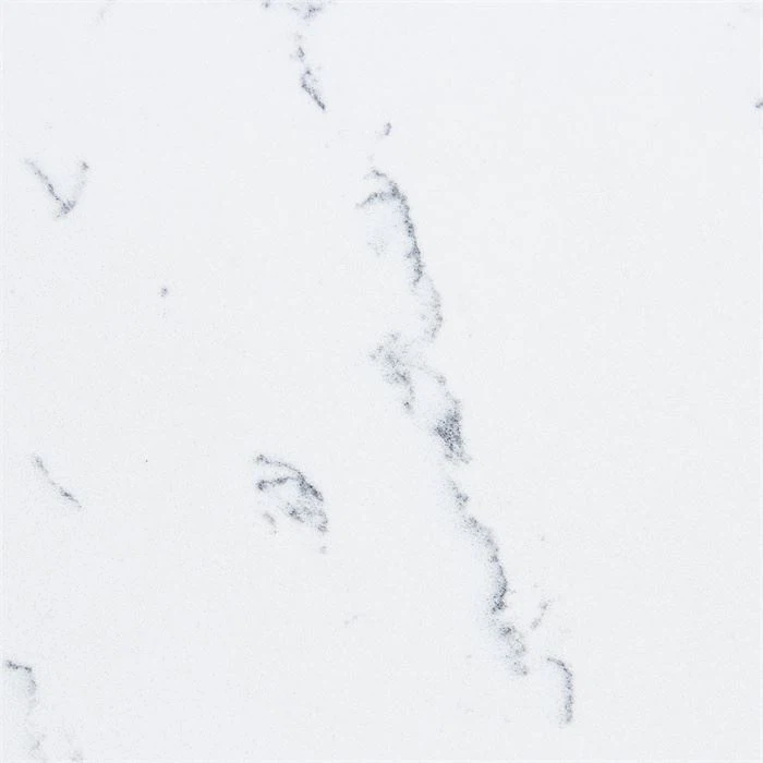 Marbella white quartz slab
