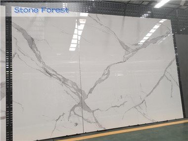 Slab poircealláin Féach Calacatta