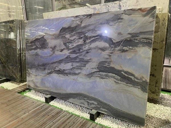 Bethany Blue Quartzite slab