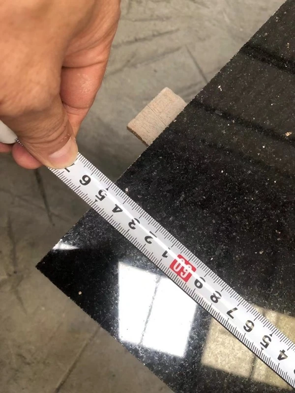 Black Galaxy floor tile