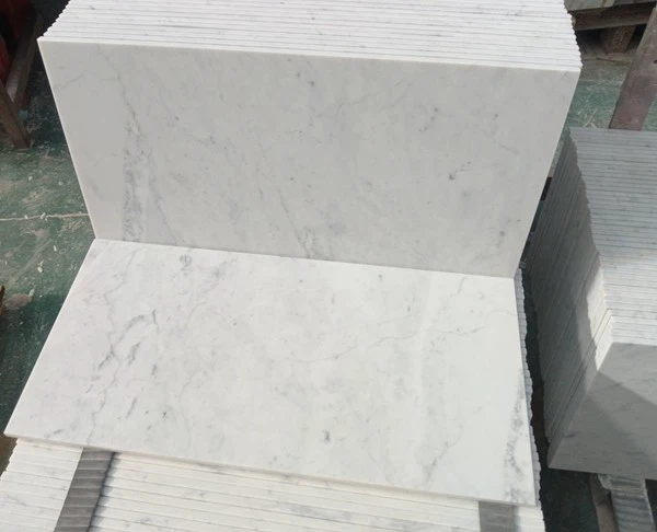 Honed Carrara marble Tile