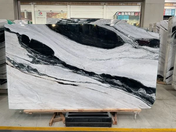 Panda White Marble dance floor