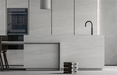 Countertop Cloch Sintered Gaineamhchloch na Fraince