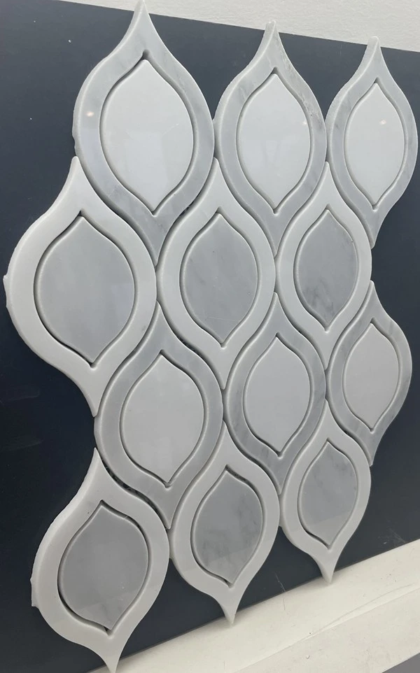 Waterjet Mosaic Marble wall tiles