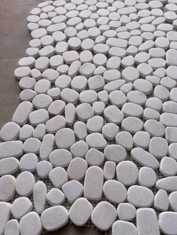 White Pebble Tile